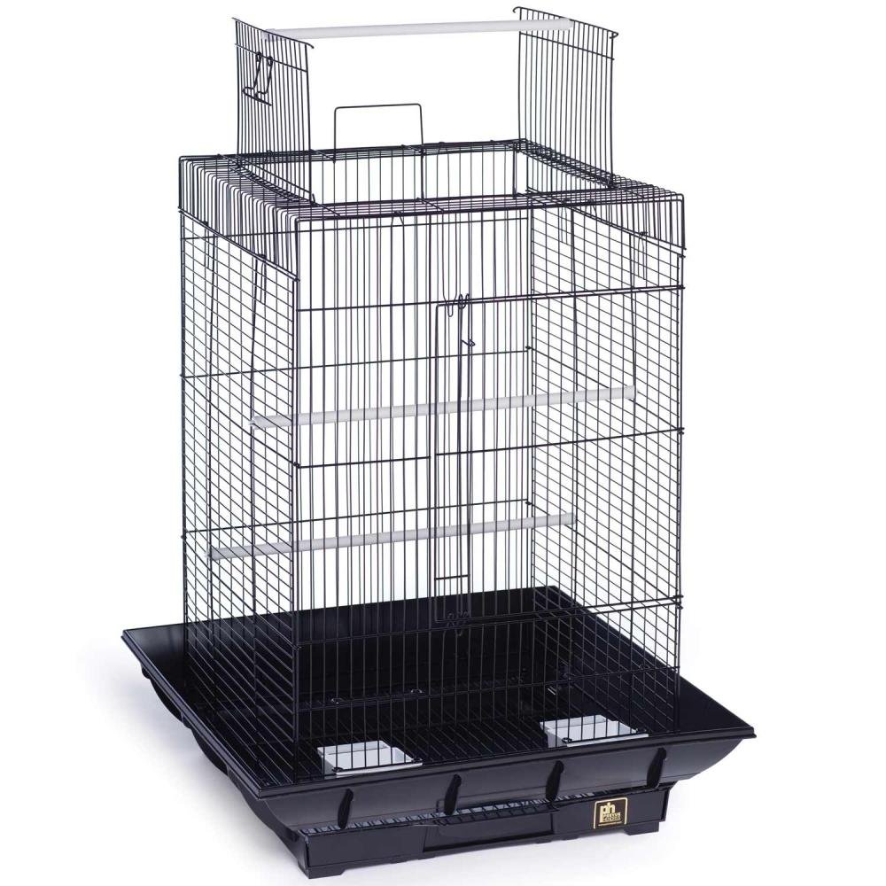 Clean-Life-Play-Top-Bird-Cage-Black