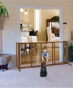 Deluxe Freestanding Pet Gate - Large