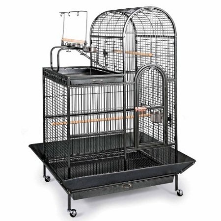 Deluxe-Parrot-Dometop-Cage-with-Playtop