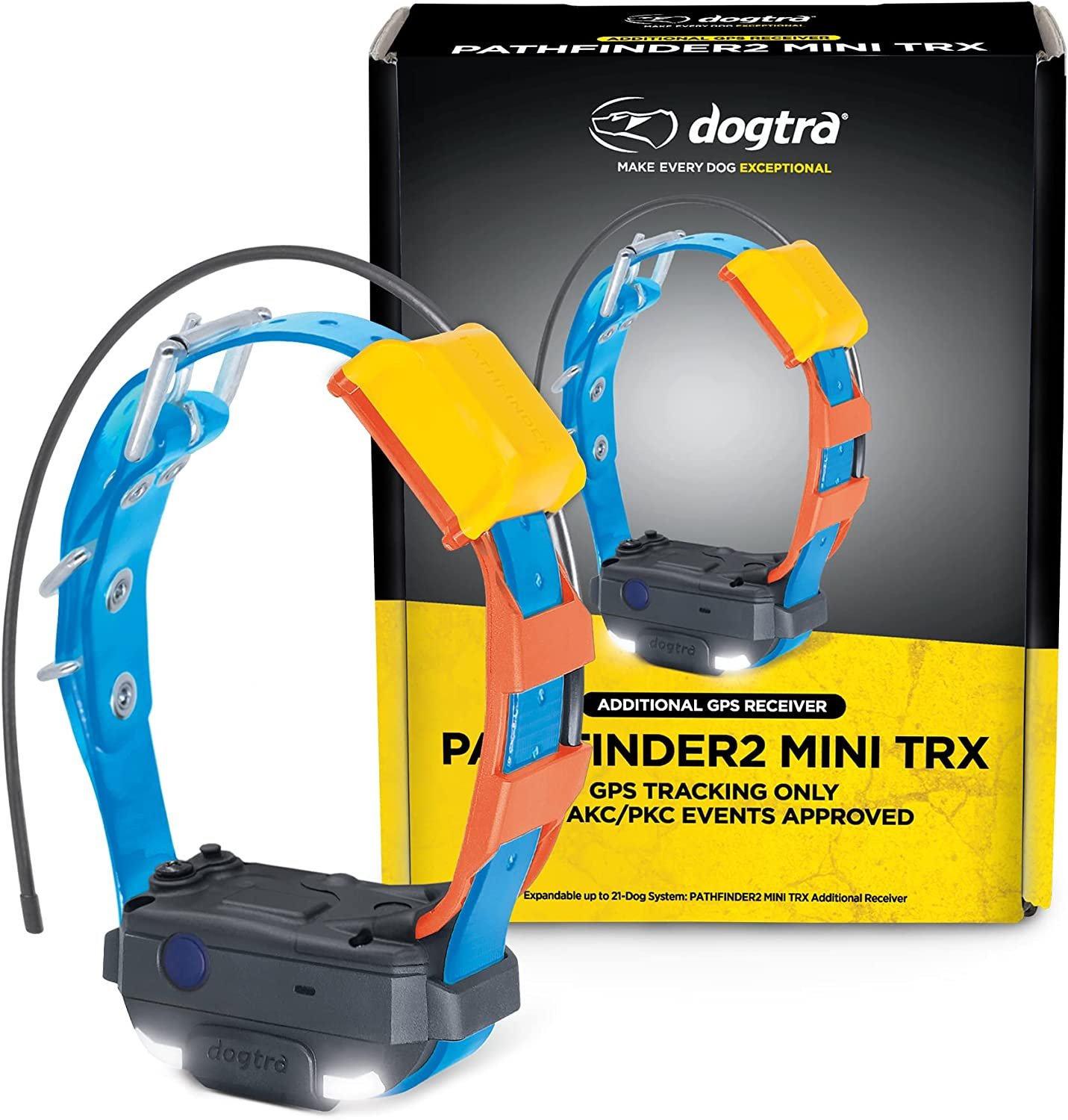 Dogtra-PATHFINDER2-MINI-Additional-GPS-Dog-Tracking-Collar-Blue