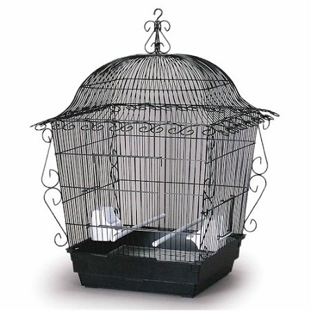 Elegant-Scrollwork-Bird-Cage-White