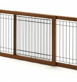Large Bay Isle Freestanding Pet Gate