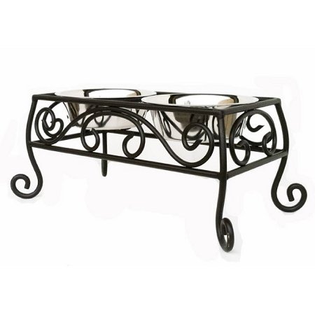 Noblesse-Elevated-Pet-Feeder-Large