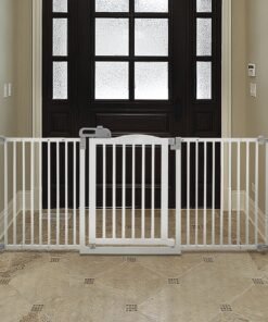 One-Touch Gate II Wide in White