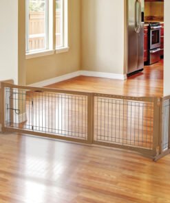 Pet Sitter Freestanding Pet Gate Plus