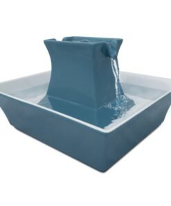 PetSafe Blue Stoneware Pagoda Fountain - PWW00-14898