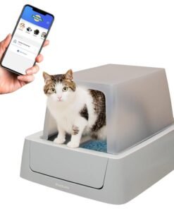 PetSafe ScoopFree Crystal Smart Front-Entry Self-Cleaning Litter Box