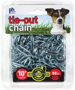 Prevue Pet Products 10 Foot Tie-out Chain Medium Duty