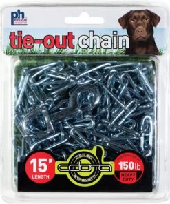 Prevue Pet Products 15 Foot Tie-out Chain Heavy Duty