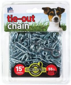 Prevue Pet Products 15 Foot Tie-out Chain Medium Duty
