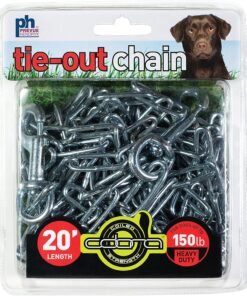 Prevue Pet Products 20 Foot Tie-out Chain Heavy Duty