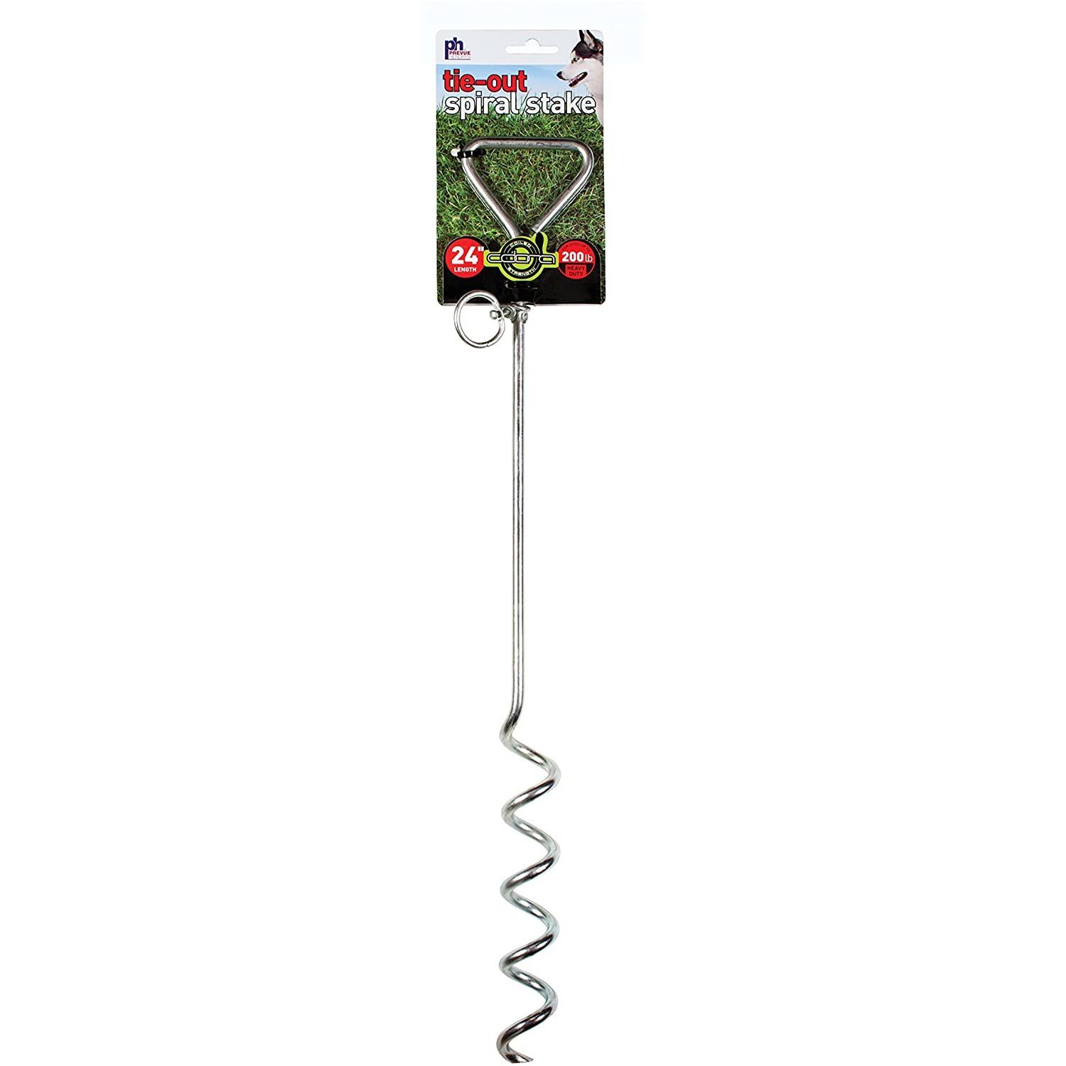 Prevue-Pet-Products-24-Inch-Spiral-Tie-Out-Stake-Heavy-Duty