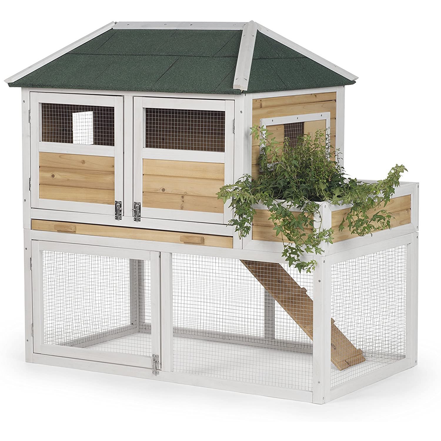 Prevue-Pet-Products-4701-Chicken-Coop-with-Herb-Planter