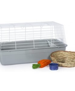 Prevue Pet Products Bella Rabbit Cage Kit - Gray