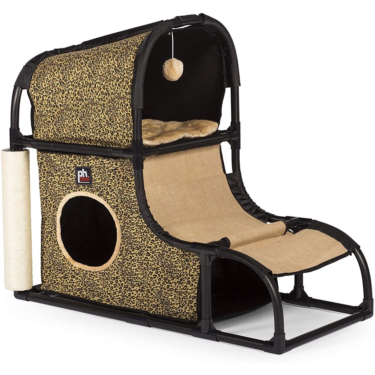 Prevue-Pet-Products-Catville-Loft-Leopard-Print