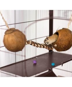 Prevue Pet Products Double Coconut with Ladder - 62818
