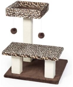 Prevue Pet Products Kitty Power Paws Leopard Terrace