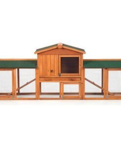 Prevue Pet Products Rabbit Hutch with Double Run