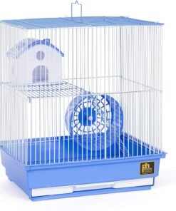 Prevue Pet Products Two Story Hamster Cage - Blue