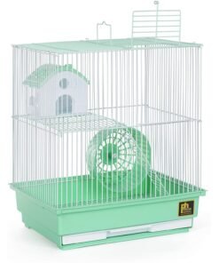 Prevue Pet Products Two Story Hamster Cage - Green