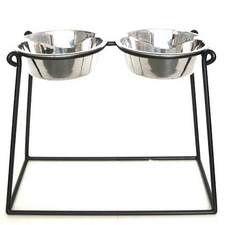 Pyramid-Elevated-Double-Dog-Feeder-XX-LargeBlack