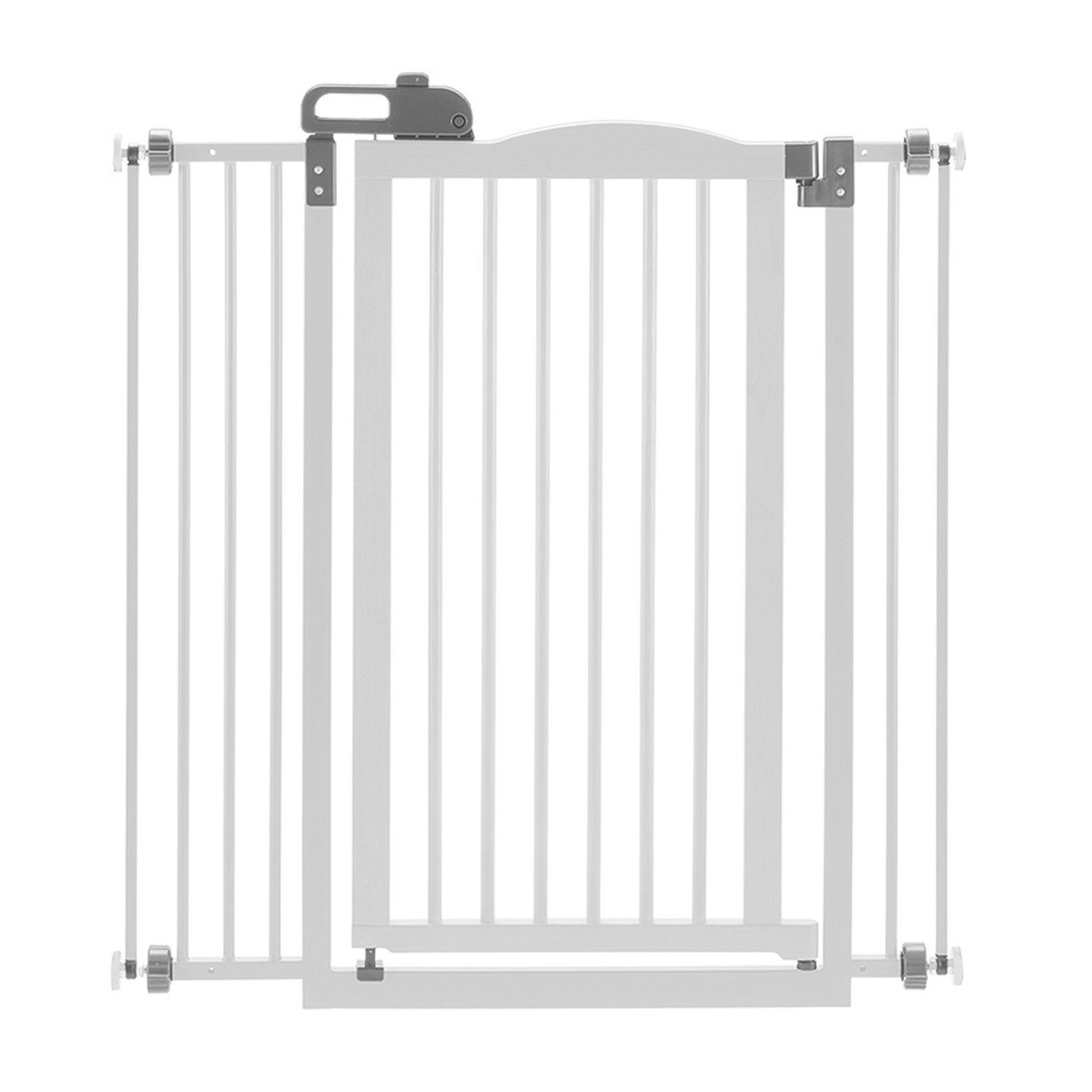 Tall-One-Touch-Gate-II-in-White
