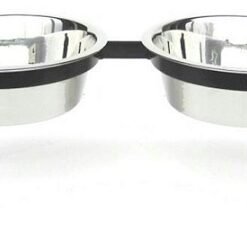 Visions Double Elevated Dog Bowl - Large